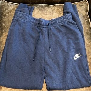 Nike navy joggers